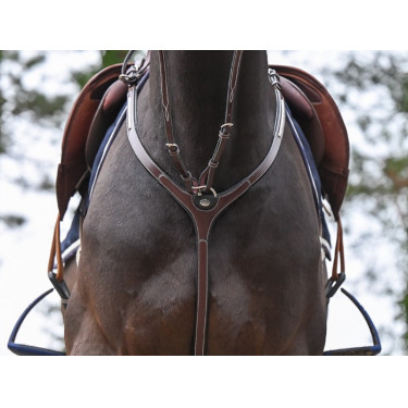 Peitoral Clincher com martingal Jump'In One Premium