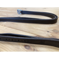 Etrivières Jump'In recouvertes de cuir Havane Etrivières Jump'In recouvertes de cuir Havane