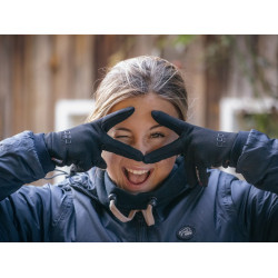 Luvas Jump'In Polartec Preto