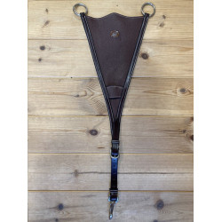 Martingal peitoral de coleira Jump'In Mogno Bordô Martingal peitoral de coleira Jump'In Mogno Bordô