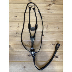 Martingale elástica Jump'In com anéis Week Mogno Bord&amp;ocirc;