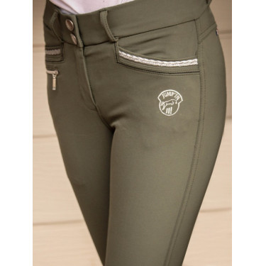 Calça de equitação júnior para menina Marie Jump'In Calça de equitação júnior para menina Marie Jump'In