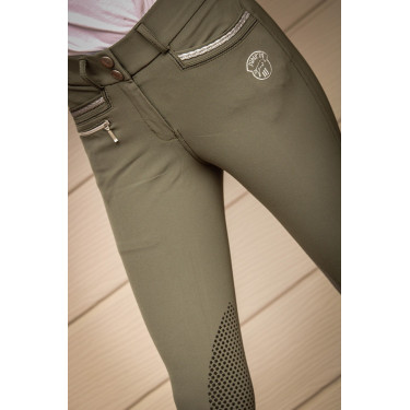 Calça de equitação júnior para menina Marie Jump'In Calça de equitação júnior para menina Marie Jump'In