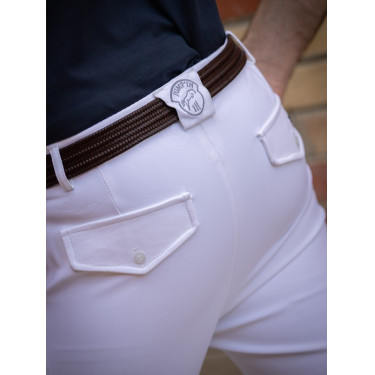 Calça masculina com pregas Tom Jump'In SuperX Calça masculina com pregas Tom Jump'In SuperX