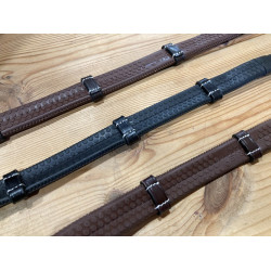 Rendas de borracha Jump'In com passadores Mogno Bordô Rendas de borracha Jump'In com passadores Mogno Bordô