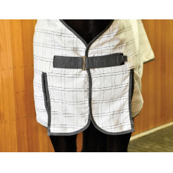 Forro de algodão Weatherbeeta ComFiTec Branco / verde Forro de algodão Weatherbeeta ComFiTec Branco / verde