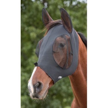 Máscara anti-moscas Weatherbeeta Deluxe elástica Máscara anti-moscas Weatherbeeta Deluxe elástica