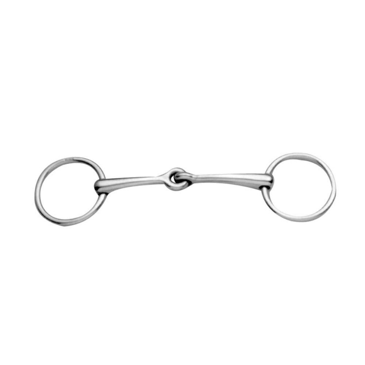 Mors filet aço inoxidável Weymouth Korsteel Mors filet aço inoxidável Weymouth Korsteel