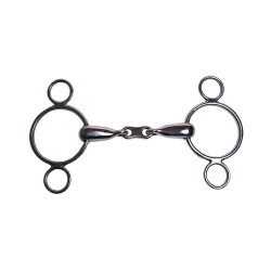 Mors Holandês de dupla rutura com 2 argolas Korsteel