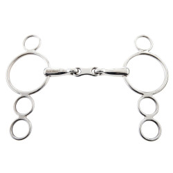 Mors Holandês de dupla rutura com 3 argolas Korsteel