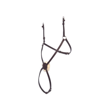 Muserola Colegial com Testeira Monocoroa Grackle Castanho