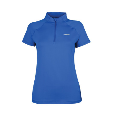 Polo de mangas curtas Weatherbeeta feminino Prime Azul royal