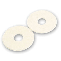 Rondelles de mors Korsteel Blanc