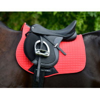 Almofada de sela Prime Weatherbeeta Vermelho suave amargo