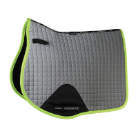 Almofada de sela refletora Prime Weatherbeeta Prata / amarelo