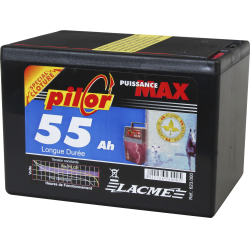 Pilha Pilor 9V - 55 Ah Lacmé Pilha Pilor 9V - 55 Ah Lacmé