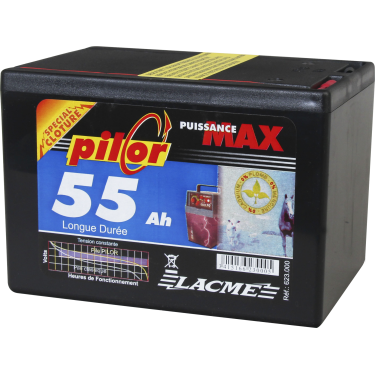 Pilha Pilor 9V - 55 Ah Lacmé Pilha Pilor 9V - 55 Ah Lacmé