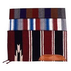 Tapete Navajo algodão tecido couro Tapete Navajo algodão tecido couro