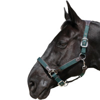 Cabeção Flags & Cup Nylon/couro Castanho / azul-marinho Cabeção Flags & Cup Nylon/couro Castanho / azul-marinho