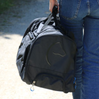 Saco com rodas Equithème Sport Preto Saco com rodas Equithème Sport Preto