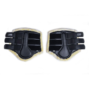 Guêtres Bucas lã de carneiro Preto