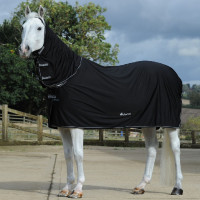 Manta secante Bucas Power Cooler com pescoço Preto / prata Manta secante Bucas Power Cooler com pescoço Preto / prata