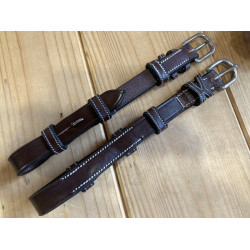 Montantes de rédea curtas Jump'In week Mogno Bord&amp;ocirc;