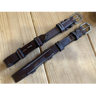 Montantes de rédea curtas Jump'In week Mogno Bord&amp;ocirc;