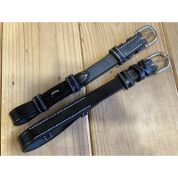 Montantes de rédea curtas Jump'In week Preto