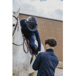 Camiseta Seamless Equithème Originals Marie Marinho Azul-marinho Camiseta Seamless Equithème Originals Marie Marinho Azul-marinho