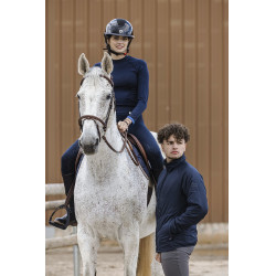 Camiseta Seamless Equithème Originals Marie Marinho Azul-marinho Camiseta Seamless Equithème Originals Marie Marinho Azul-marinho