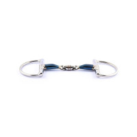 Mors à olives Jump'In double brisure blue steel Mors à olives Jump'In double brisure blue steel