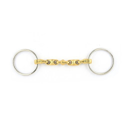 Mors de filet de bride Jump'In à boules Mors de filet de bride Jump'In à boules