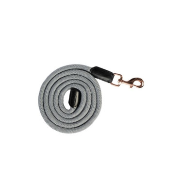 Longe Rosegold Glamour Style com mosquetão HKM Longe Rosegold Glamour Style com mosquetão HKM