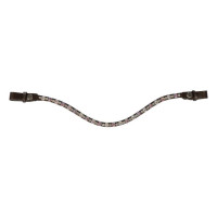 Frontal Daisy HKM Castanho / rosa escuro