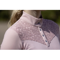 Camiseta funcional HKM Berry Lace Vermelho escuro Camiseta funcional HKM Berry Lace Vermelho escuro