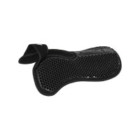 Amortecedor de gel hexagonal fino 5mm com feltro Acavallo Preto Amortecedor de gel hexagonal fino 5mm com feltro Acavallo Preto