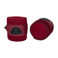 Bandas de exercício elásticas em polar Acavallo em conjunto de 2 Bordéus Bordô Bandas de exercício elásticas em polar Acavallo em conjunto de 2 Bordéus Bordô