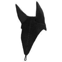 Touca anti-moscas em malha com fixação na focinheira Equestro Preto Touca anti-moscas em malha com fixação na focinheira Equestro Preto