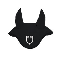 Touca antimoscas em tecido técnico edição Black Line Equestro Preto Touca antimoscas em tecido técnico edição Black Line Equestro Preto