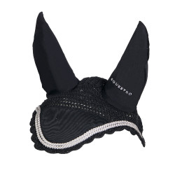 Touca anti-moscas tricotada com cordura Equestro Touca anti-moscas tricotada com cordura Equestro