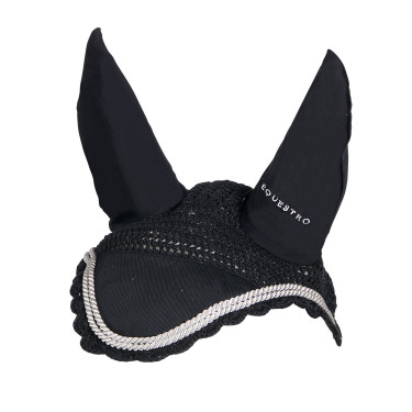 Touca anti-moscas tricotada com cordura Equestro Touca anti-moscas tricotada com cordura Equestro