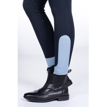 Pantalón Bloomsbury con asiento completo de silicona HKM Azul escuro Pantalón Bloomsbury con asiento completo de silicona HKM Azul escuro