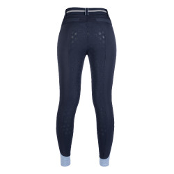 Pantalón Bloomsbury con asiento completo de silicona HKM Azul escuro