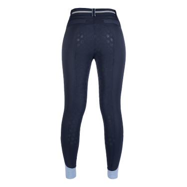 Pantalón Bloomsbury con asiento completo de silicona HKM Azul escuro Pantalón Bloomsbury con asiento completo de silicona HKM Azul escuro