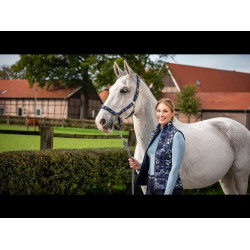 Pantalón Bloomsbury con asiento completo de silicona HKM Azul escuro