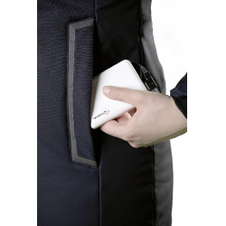 Casaco com aquecimento Elegant Style HKM Preto Casaco com aquecimento Elegant Style HKM Preto