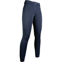 Calça Della Sera CM Style com fundo integral em silicone HKM Azul-noite