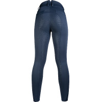 Calça Della Sera CM Style com fundo integral em silicone HKM Azul-noite Calça Della Sera CM Style com fundo integral em silicone HKM Azul-noite