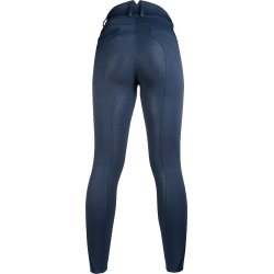 Calça Della Sera CM Style com fundo integral em silicone HKM Azul-noite
